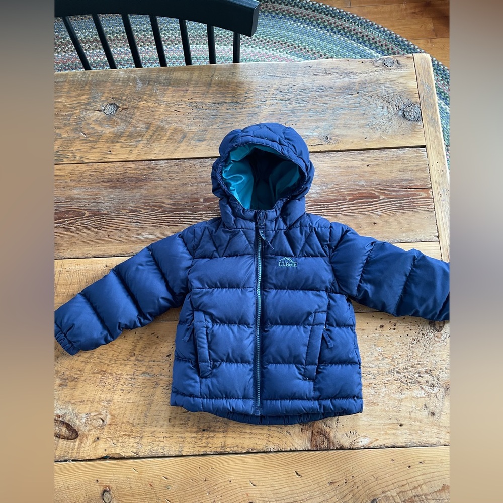 Toddler LL Bean down coat